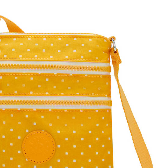 Kipling Alvar Extra Small Printed Mini Táska Sárga | HU 1314PJ